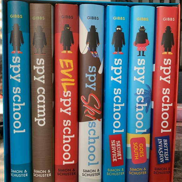 Brand new Famous “Spy Series” Hardcover Books Original Set x 7 - Picture 1 of 1